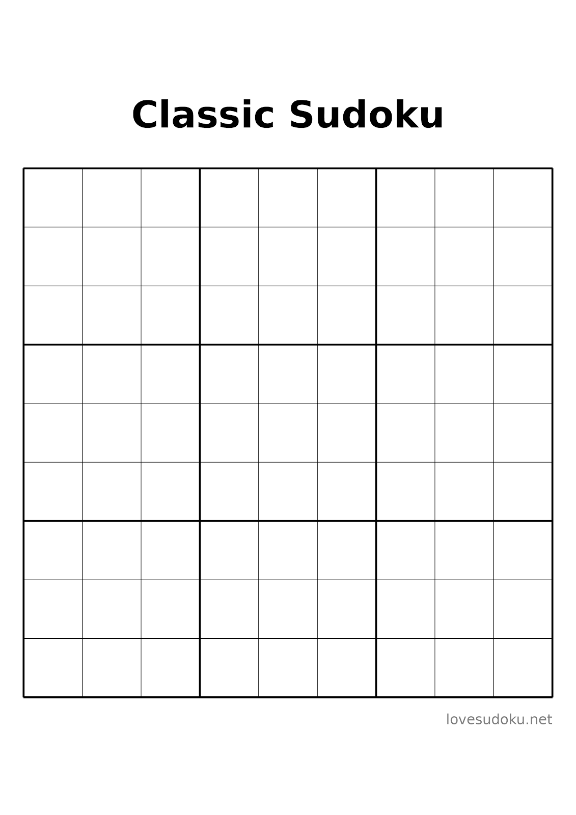 sudoku medium free printable